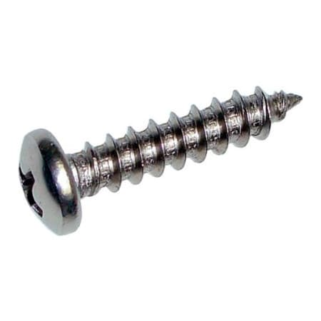Allpoints Allpoints 261074 Sheet Metal Screw(Bx100)8X3/4 Phl Pn 18-8 Ss 261074